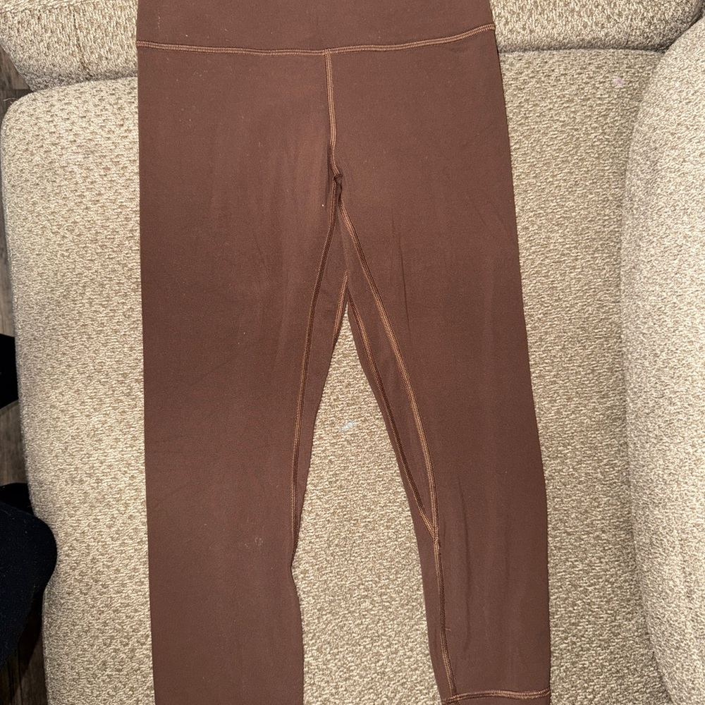Lululemon Athletica Chocolate Brown Leggings